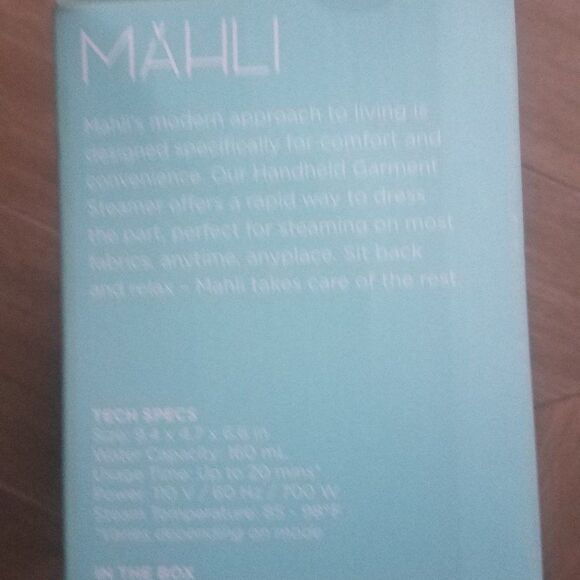 Handheld garment steamer (sealed box) - Picture 4 of 5